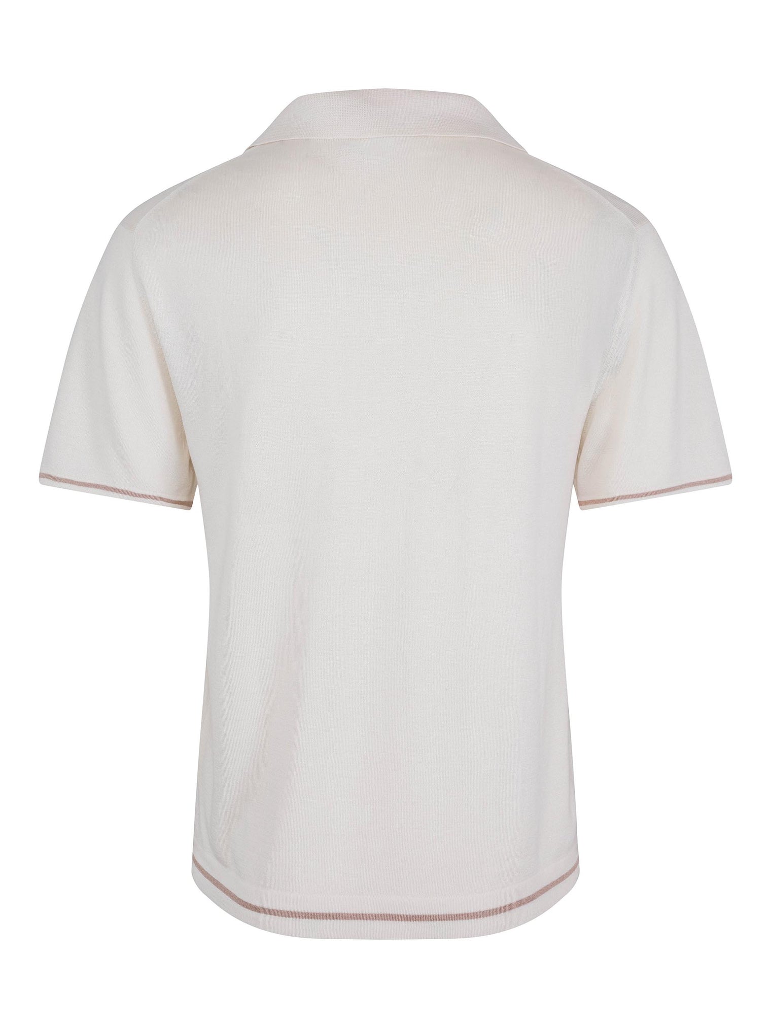 Eksklusiv kasjmir–silke polo for menn