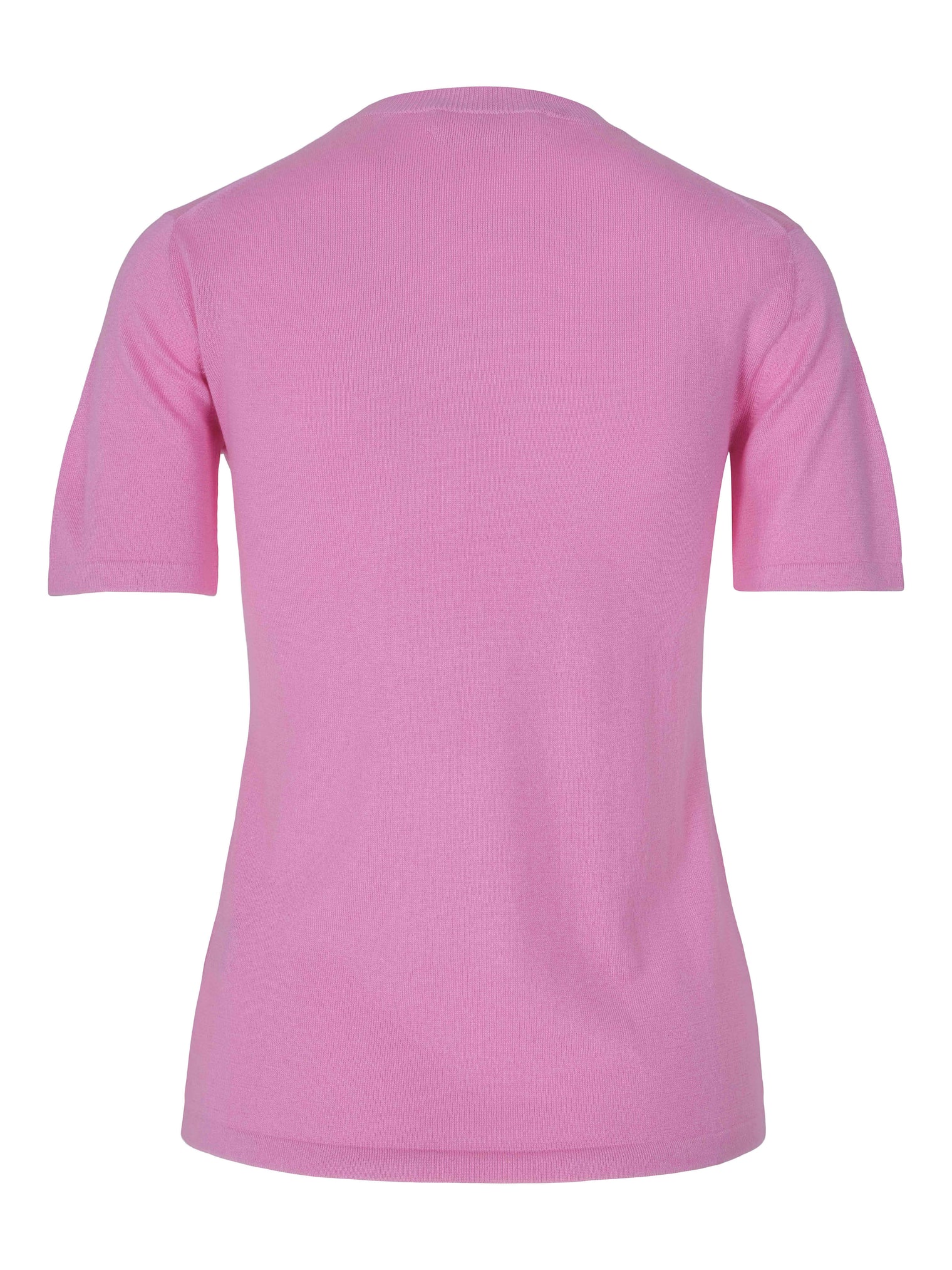 Timeless Short Sleeve Cashmere-Silk T-Shirt Pink