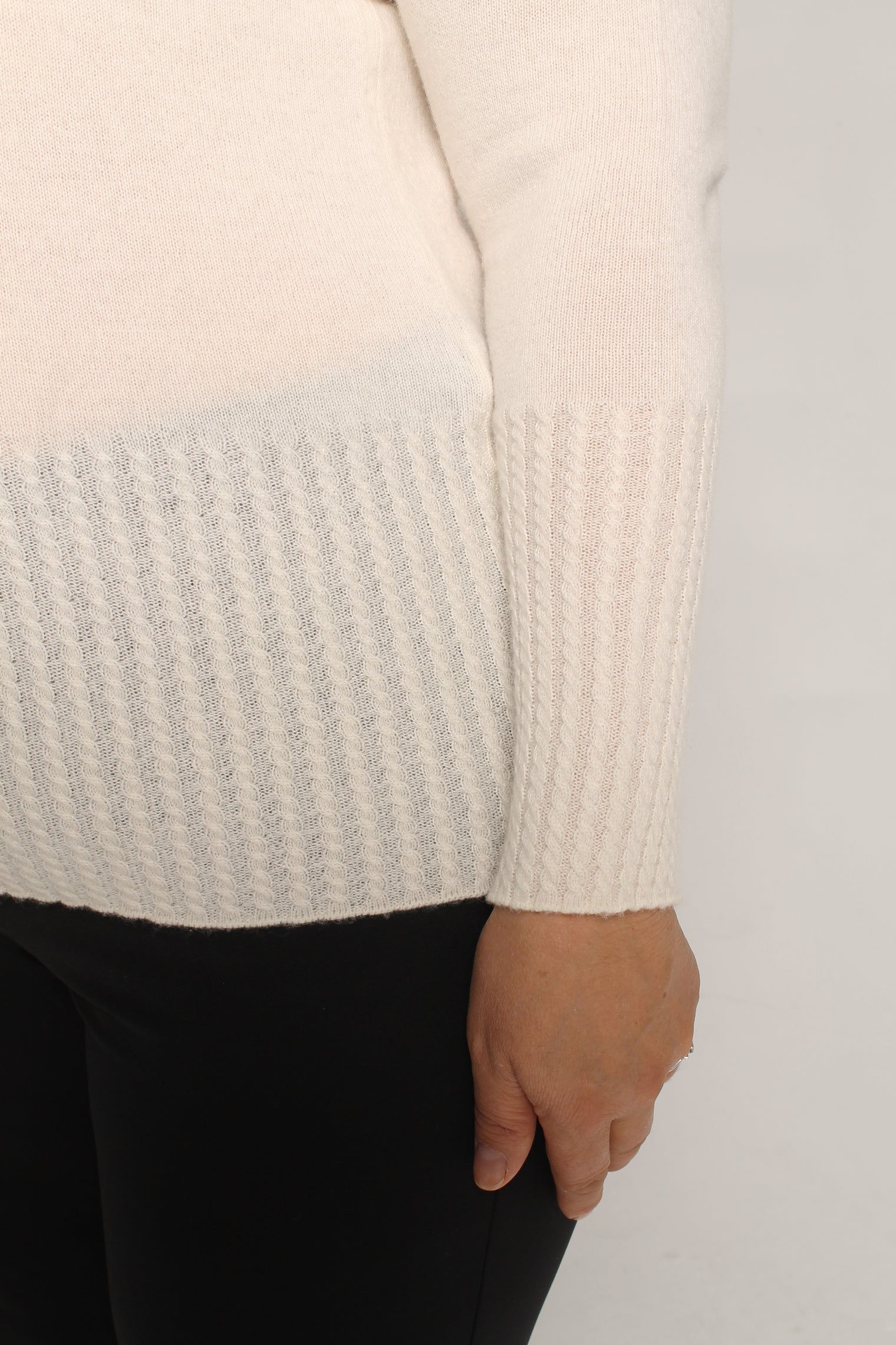 Norefjell kashmirgenser hvit