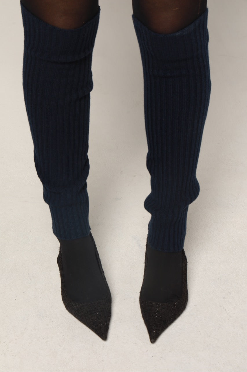 Kashmir leggvarmere marineblå