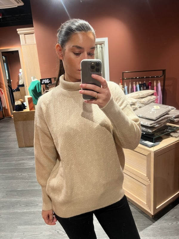 Lofoten - "Limited Edition" lys naturfarget kashmirgenser