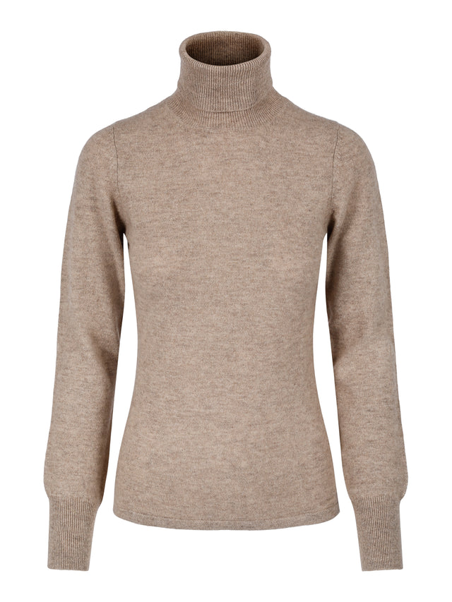 Høyhalset kashmirgenser organic