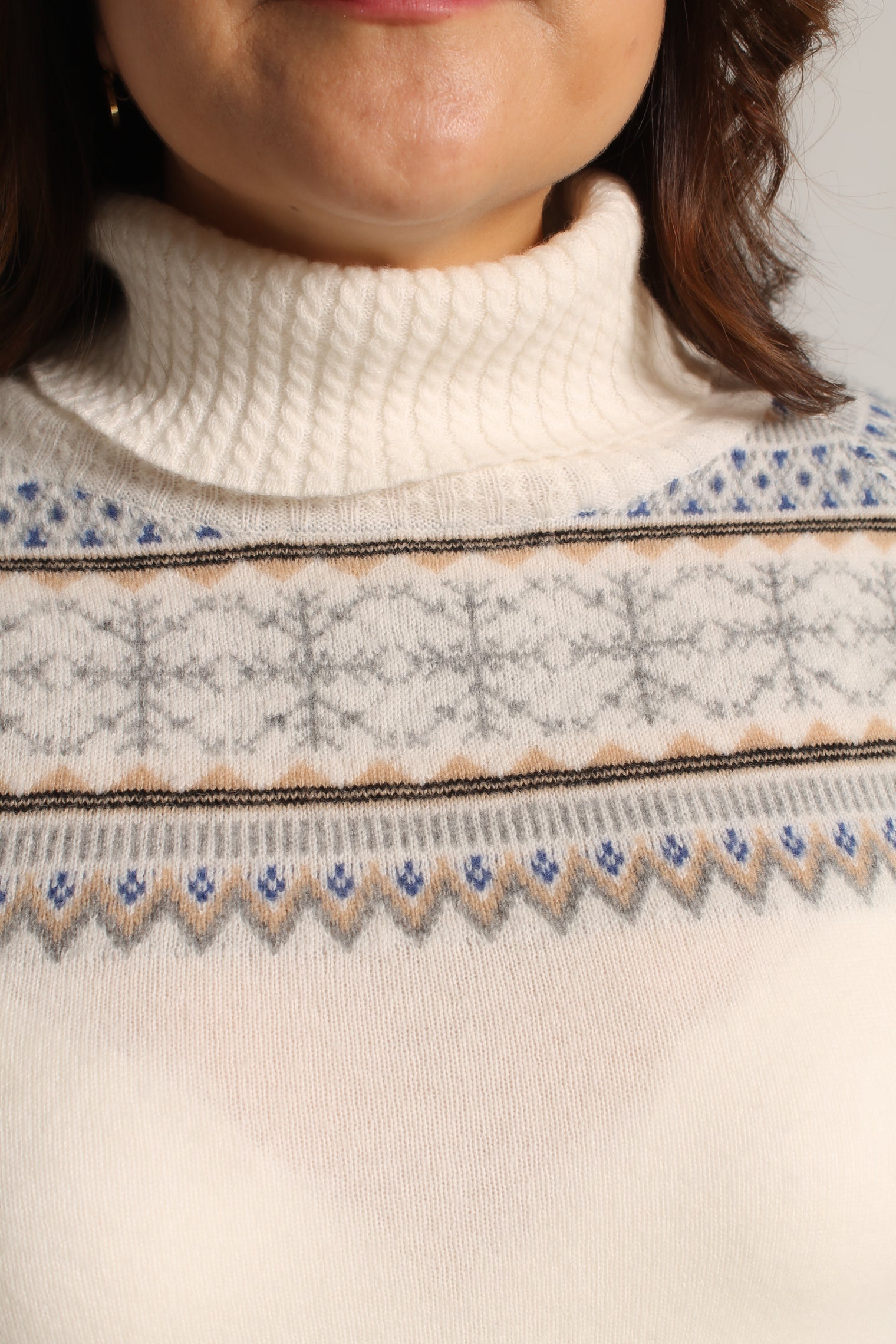 Norefjell kashmirgenser hvit