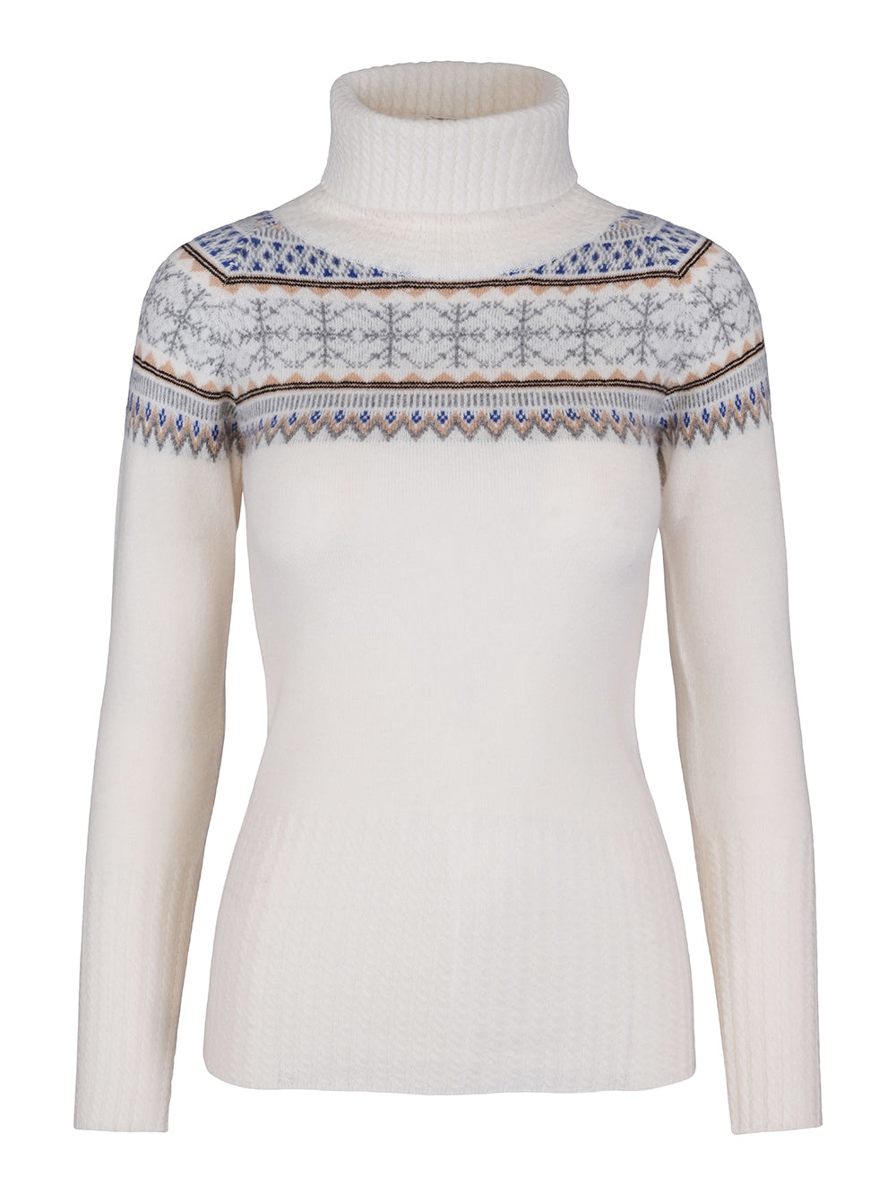 Norefjell kashmirgenser hvit