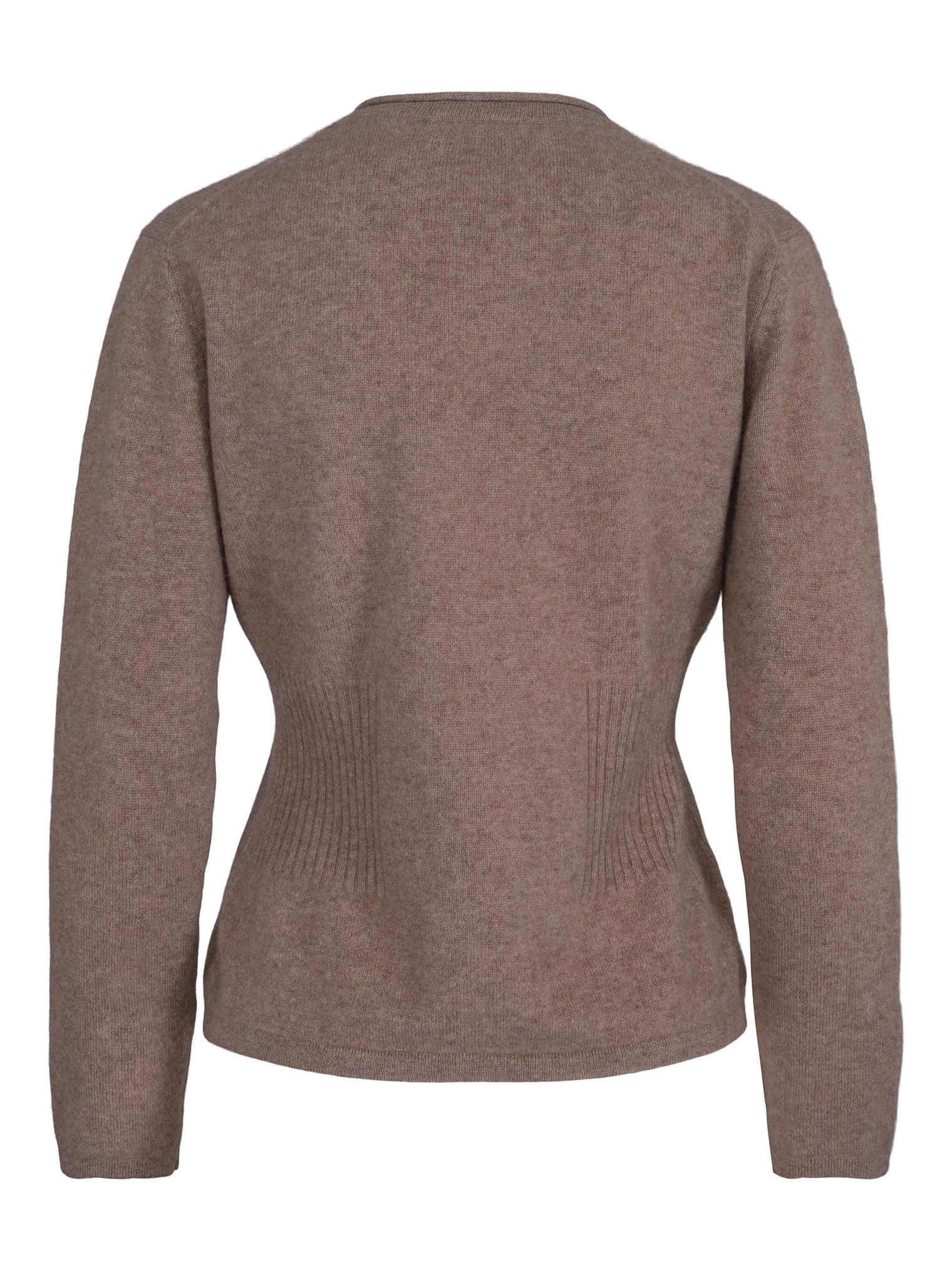 Klassisk kasjmir cardigan organic innsvingt