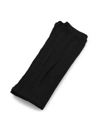 Big knitted kashmir skjerf svart