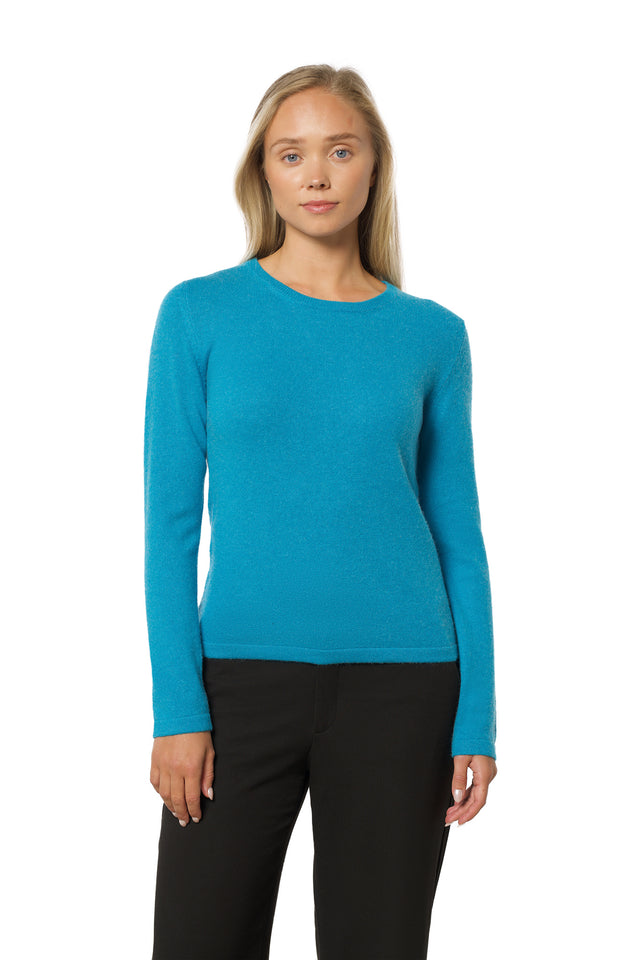 Rundhals kashmirgenser turkis