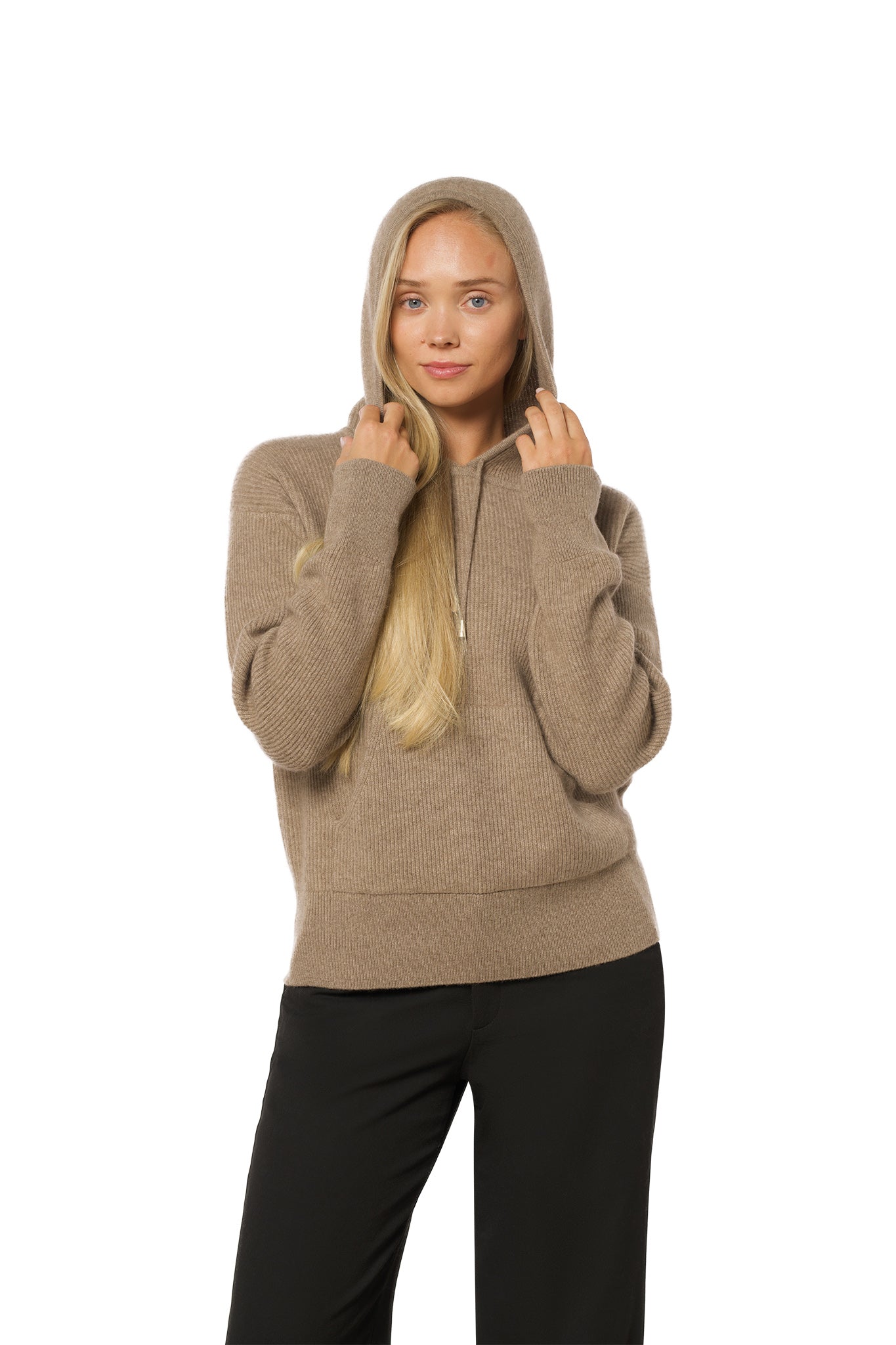 Organic Cashmere Hoodie