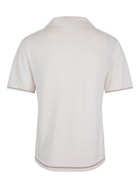 Eksklusiv kasjmir–silke polo for menn