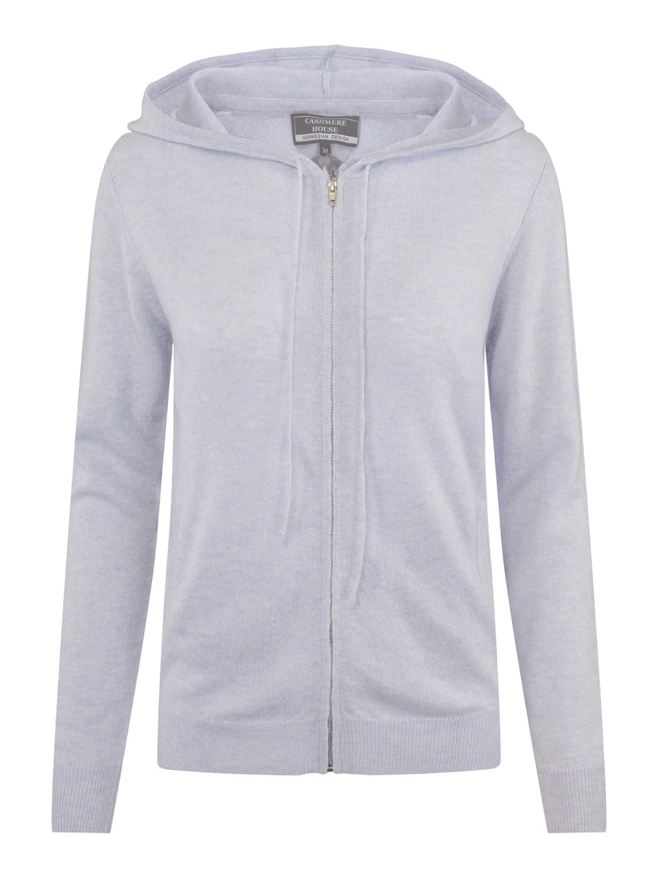 Kashmir hettejakke blue mist