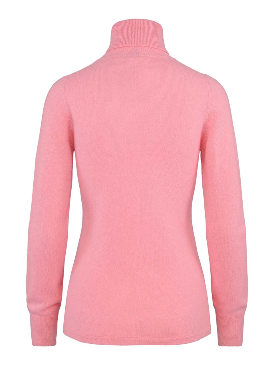 Høyhalset kashmirgenser bubbelgum