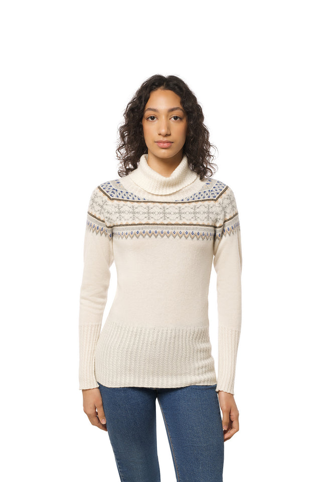 Norefjell kashmirgenser hvit