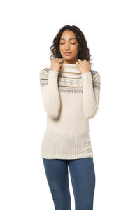 Norefjell cashmere sweater white