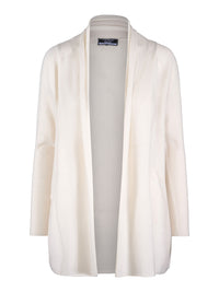 Kashmir cardigan hvit